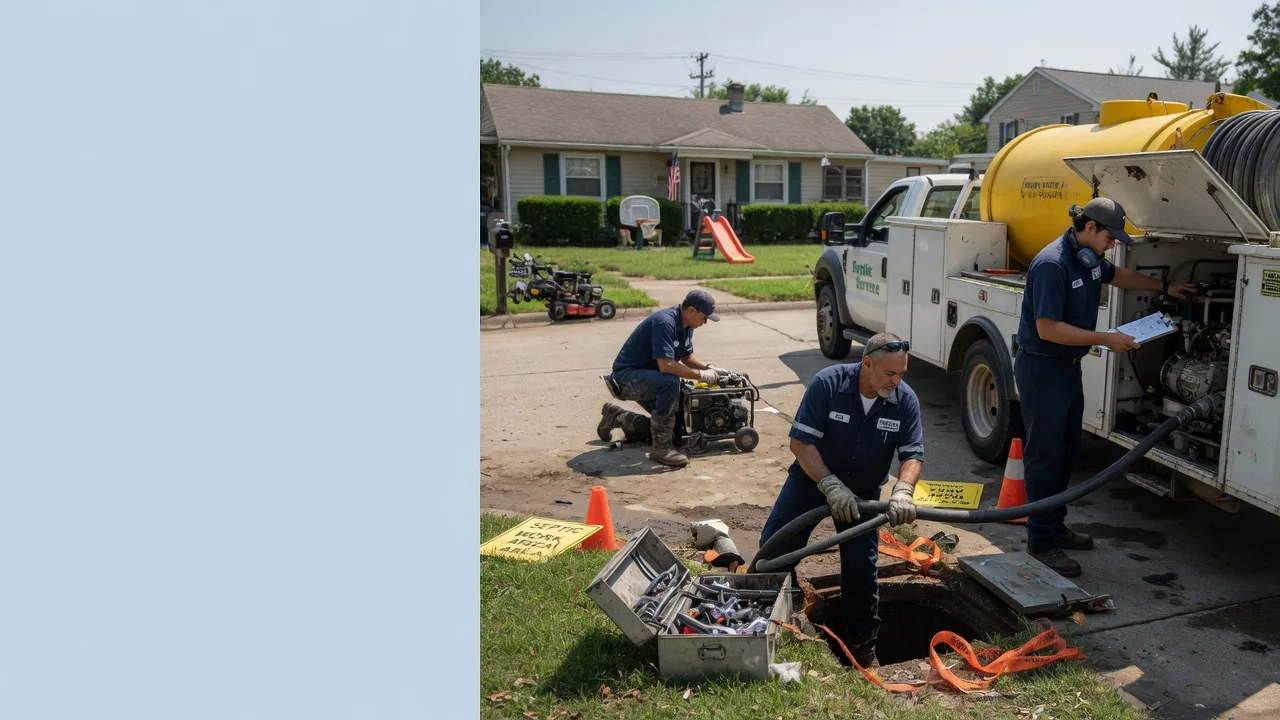 Septic Tank Pumping in Mount Pleasant, OH near me